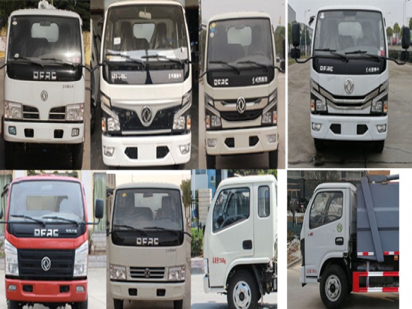 東風小多利卡國六後裝高位掛桶壓縮式垃圾車