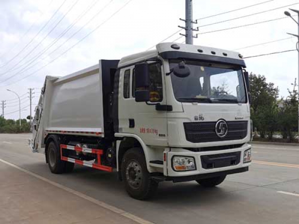 陝汽軒德國六12方壓縮式垃圾車