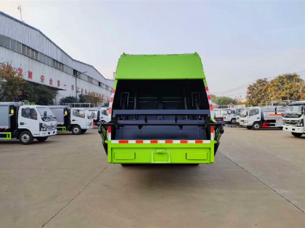 東風專底國六後雙橋20方壓縮式垃圾車