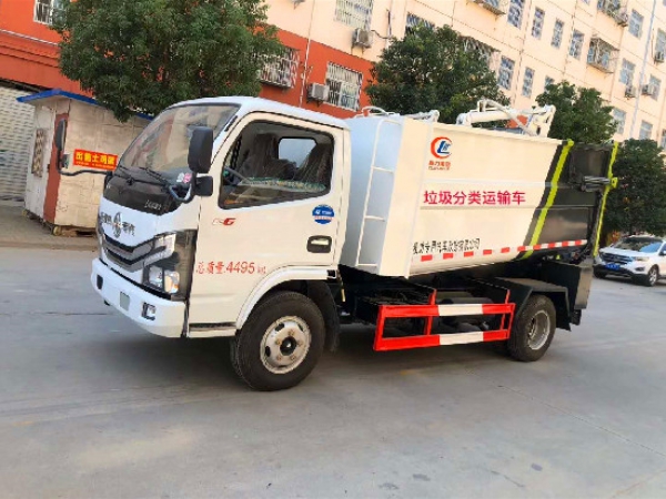 東風小多利卡國六後掛桶無泄漏壓縮垃圾車