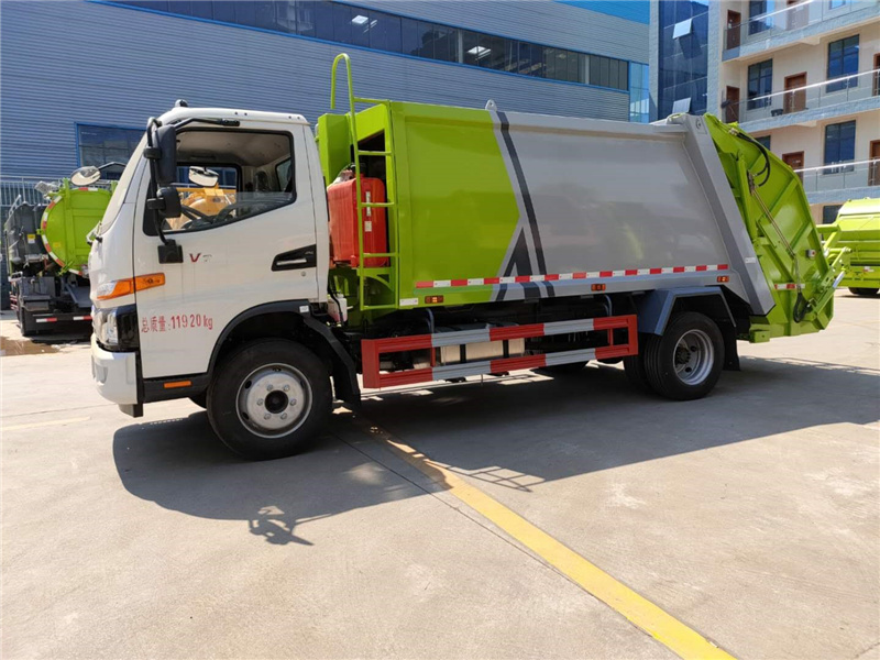 國六江淮8方壓縮垃圾車