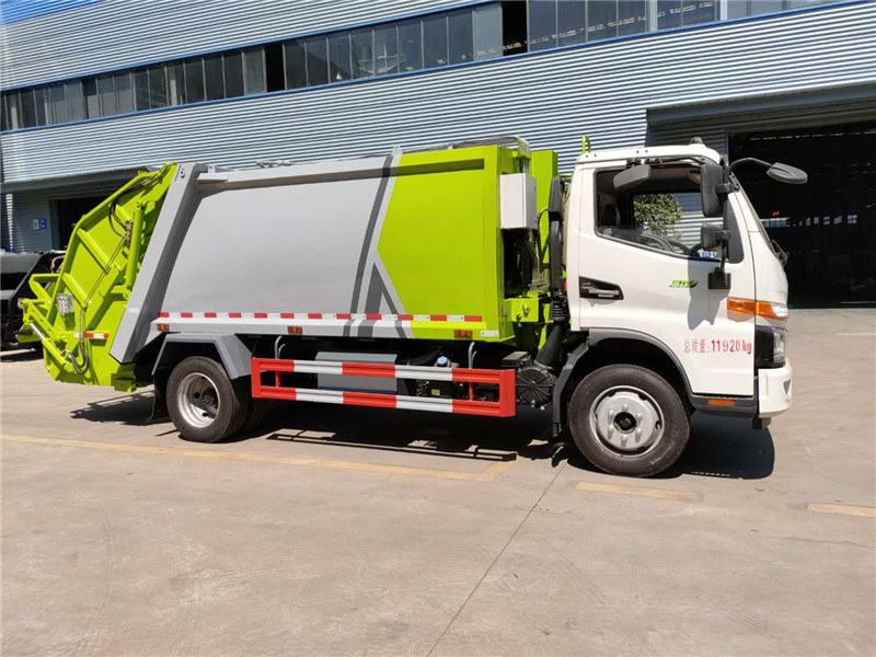 國六江淮8方壓縮垃圾車