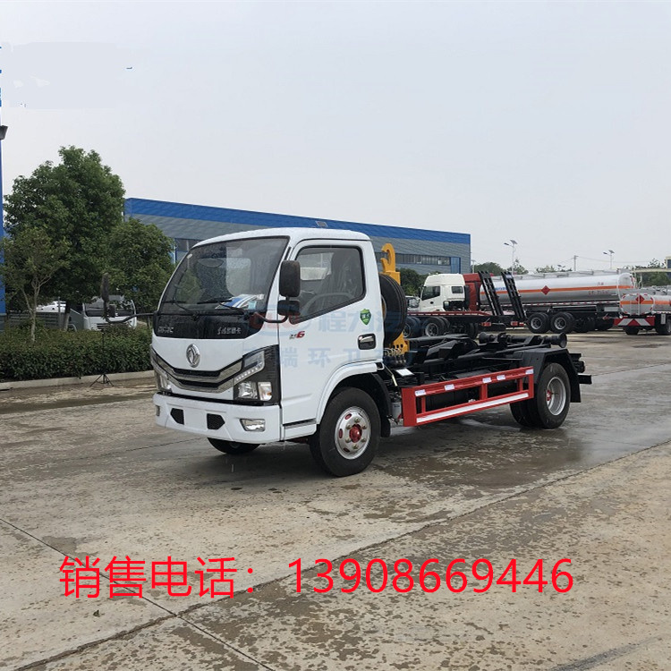 國六東風小多利卡車廂可卸式垃圾車